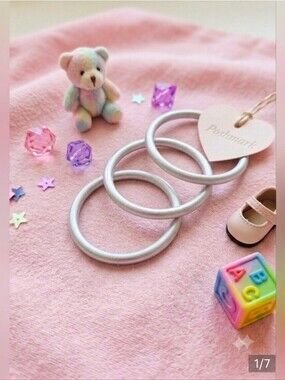 All Weather Baby Silver Bracelet.  (Not Budhagirl) Measure 45mm / 2:/ Age 3+.